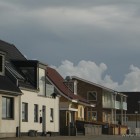 Häuserfront in Hirtshals